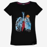 T-shirt femme noir originaux belge