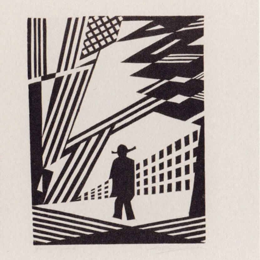 Victor Delhez, "L’Homme dans la lumière », 1927 ca.