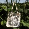 Tote bag en toile recyclée Flouquet artiste belge